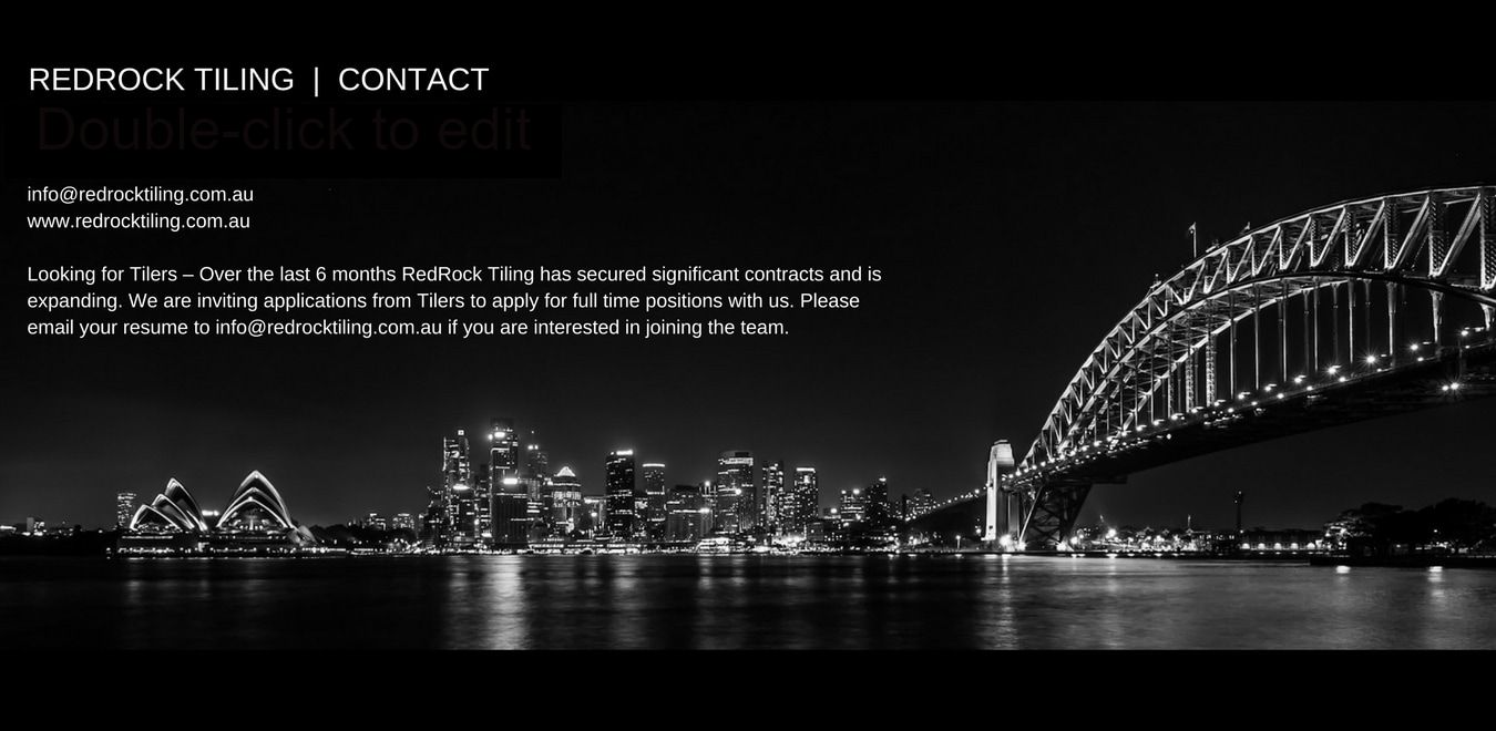 CONTACT Drew Mansur, Project Manager, RedRock Tiling, Commercial Sydney Tiliers